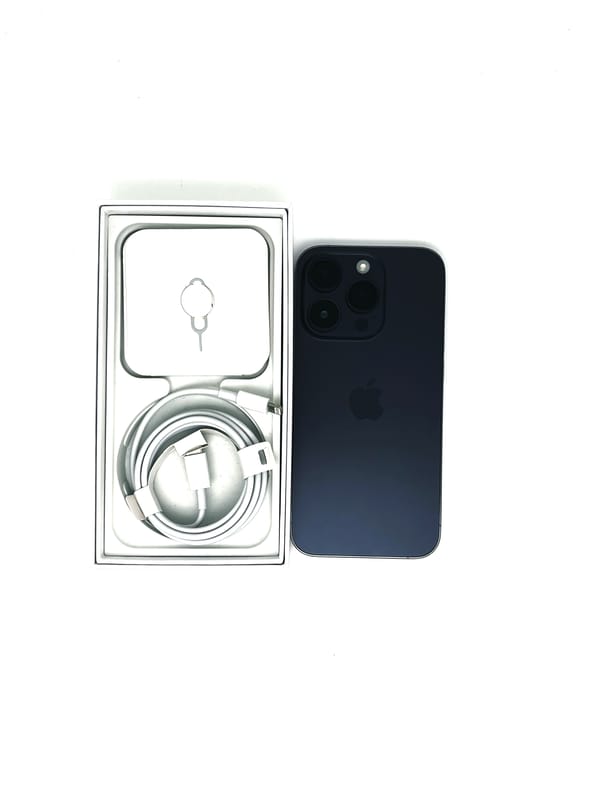 iPhone 14 Pro 128GB Morado Oscuro Reacondicionado (Pantalla OLED Nueva, Batería 87%)